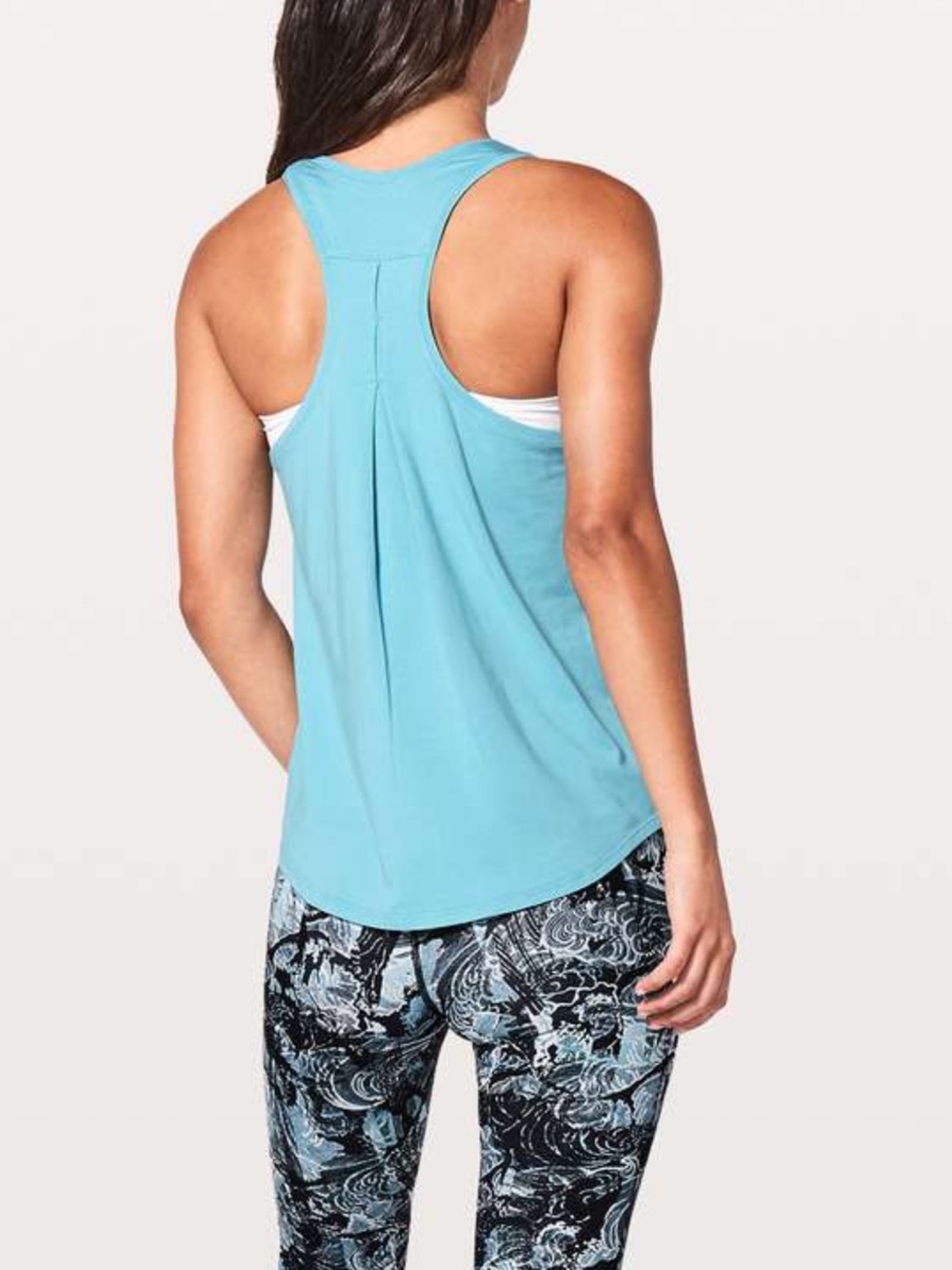 lululemon love tank top in the color Eton blue